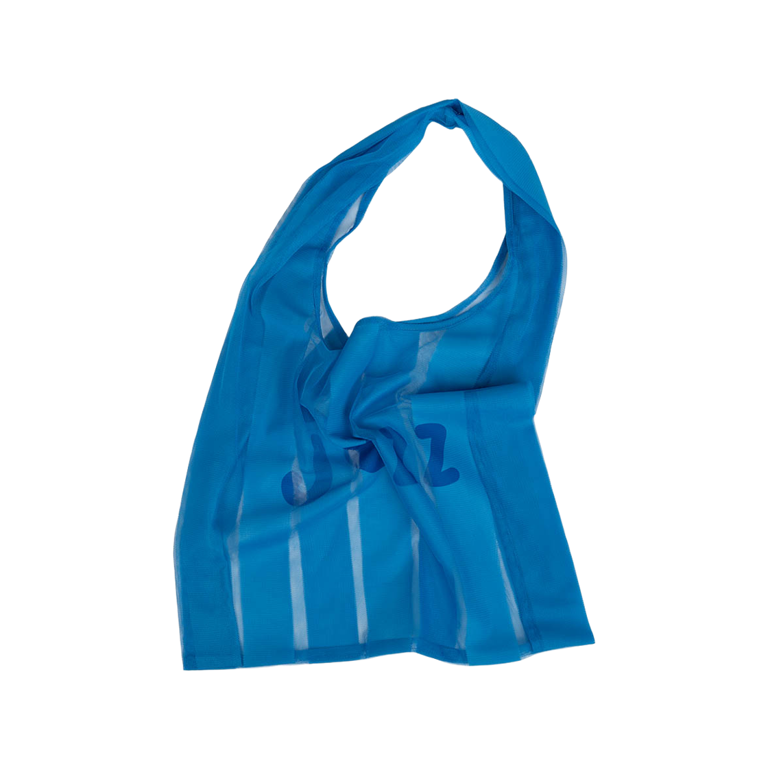 재즈앤바 재즈 러브 비치 메쉬 백 스트라이프 블루(JAZZANDBAR Jazz Love Beach Mesh Bag Stripe Blue)