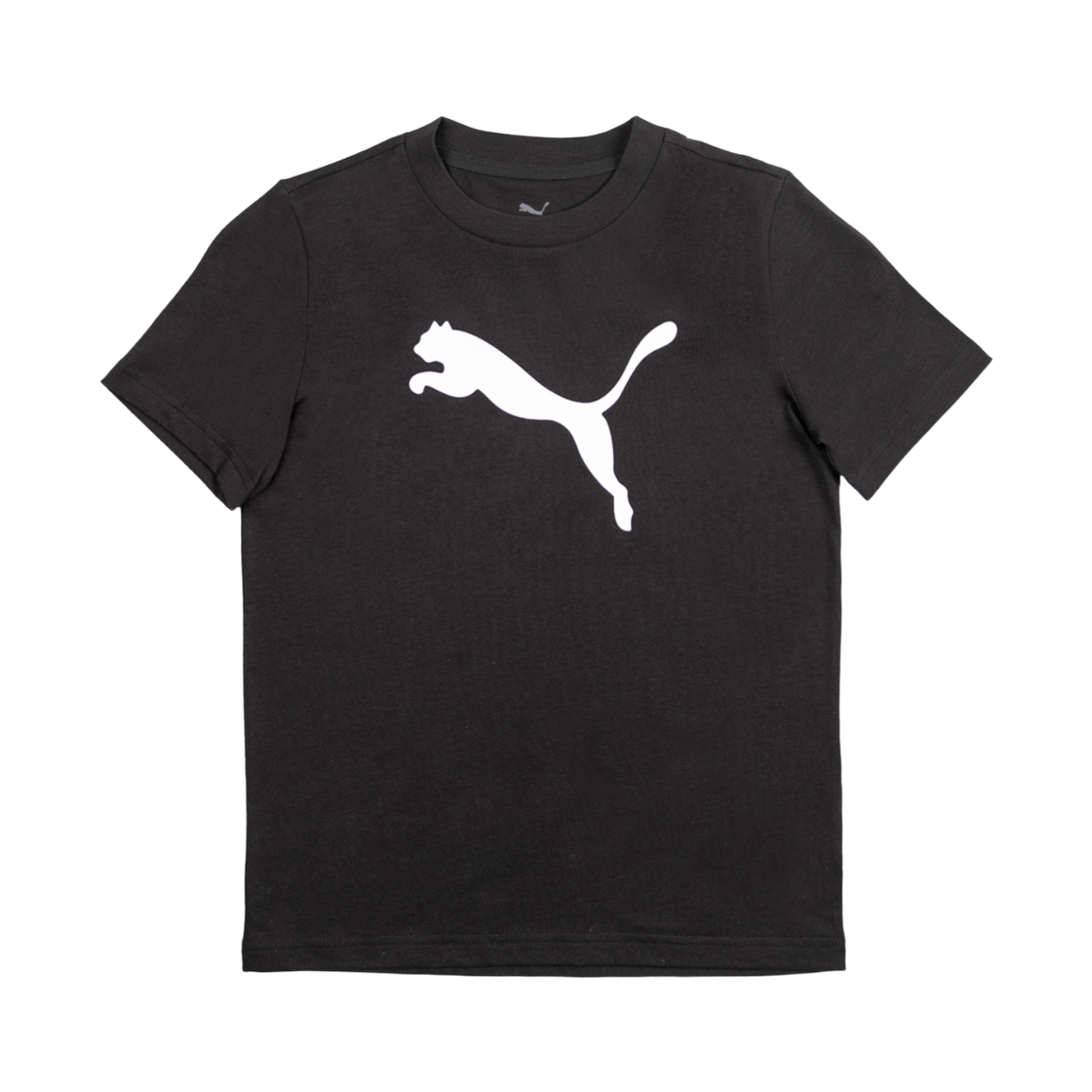 684907-01 (Kids) Puma Essentials Logo T-Shirt Black