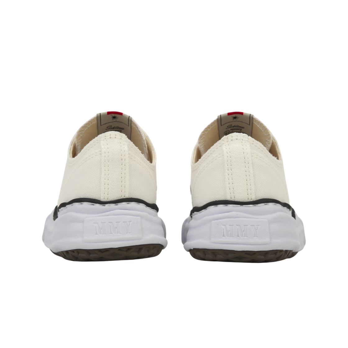 메종 미하라 야스히로 피터슨 OG 솔 캔버스 로우 스니커즈 화이트(Maison Mihara Yasuhiro Peterson OG Sole Canvas Low Sneakers White) - 6