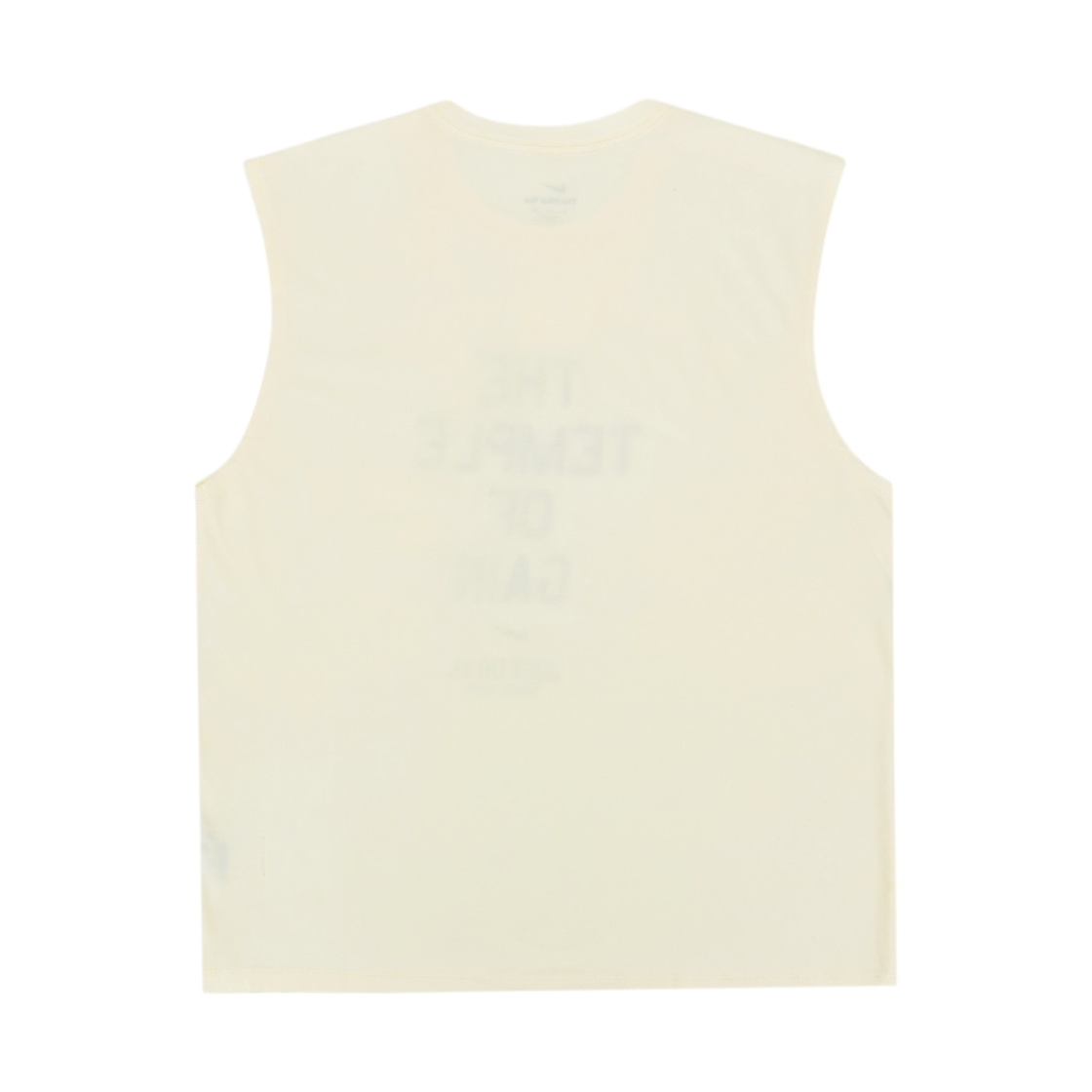 나이키 슬리브리스 티셔츠 페일 아이보리 - 아시아(Nike Sleeveless T-Shirt Pale Ivory - Asia) - 2