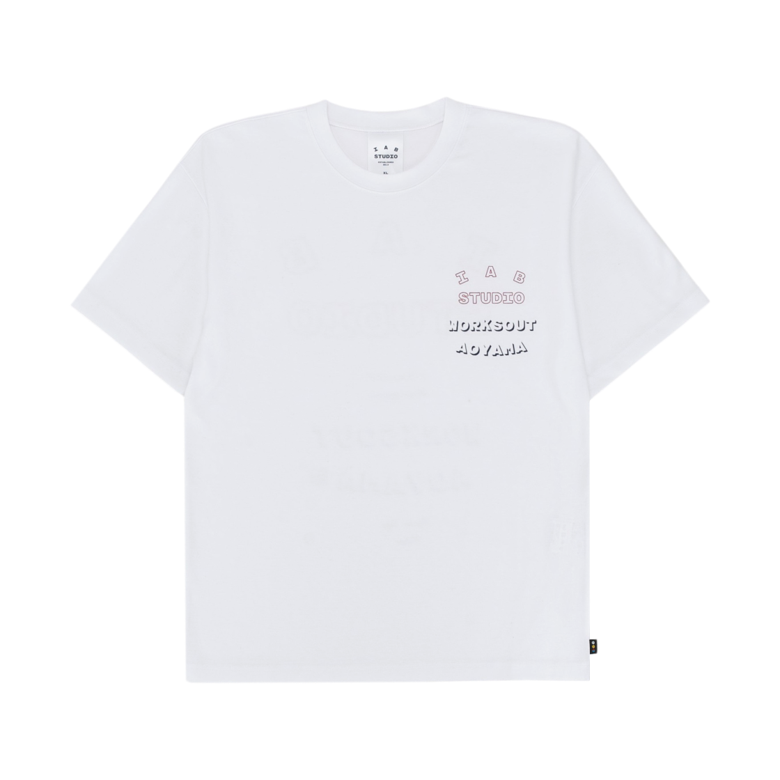 - IAB STUDIO x Worksout T-Shirt White - Aoyama Store Exclusive