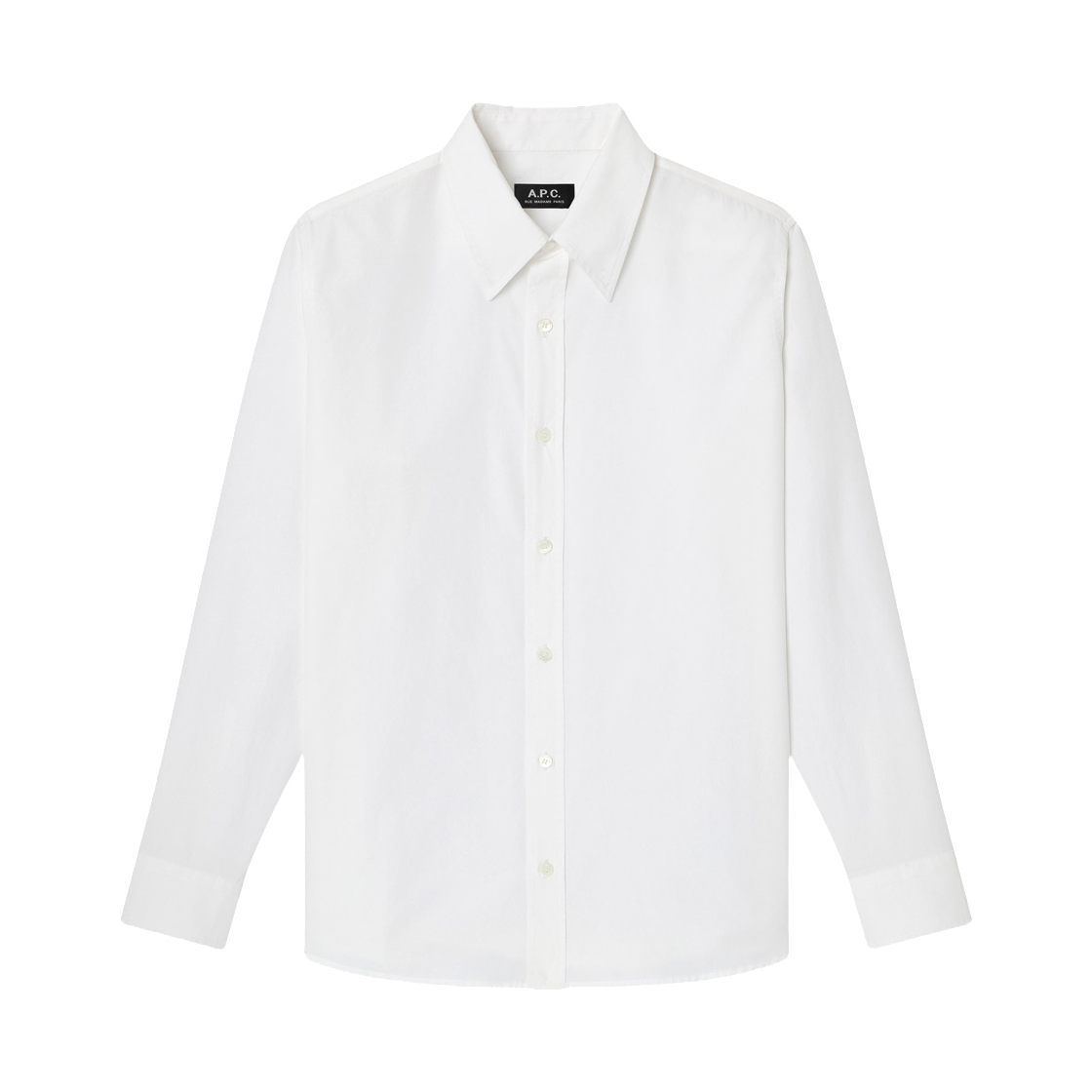 COHLE-F12650-AAB (W) A.P.C. Kayla Shirt Blanc