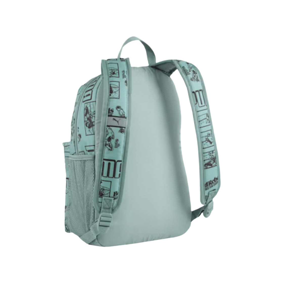 (키즈) 푸마 페이즈 AOP 스몰 백팩 13L 그린((Kids) Puma Phase AOP Small Backpack 13L Green) - 2