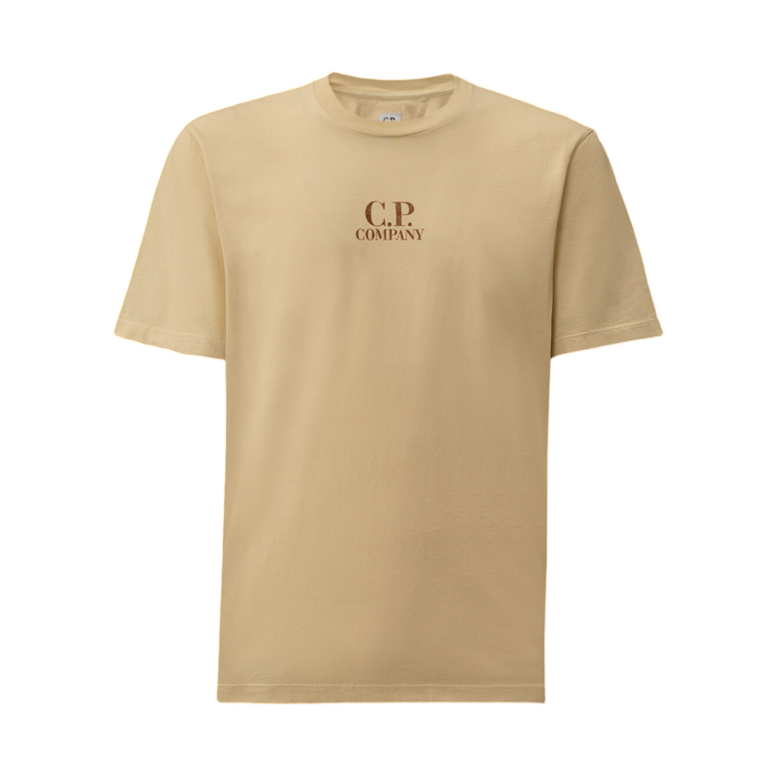 20CMTS291A005431G114 C.P. Company 24/1 Jersey Short Sleeve British Sailor T-Shirt Frozen Dew White - 26SS
