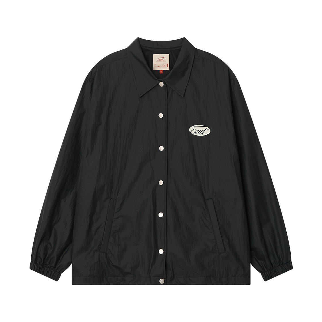 이우트 시트 코치 자켓 블랙(EEUT Sheet Coach Jacket Black)