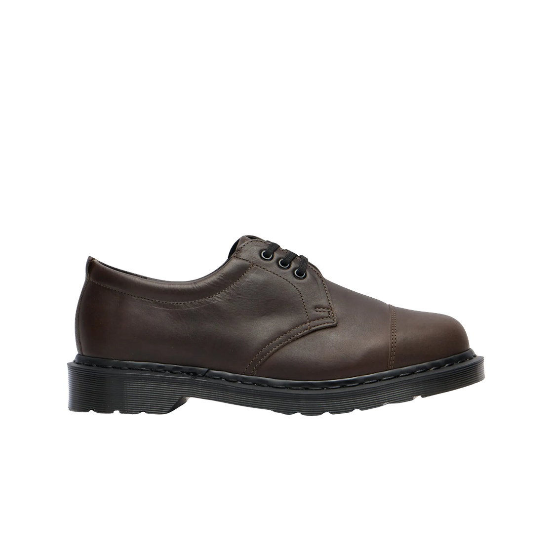 43028200 Dr. Martens x MHL 1461 Dark Brown Grained Oiled