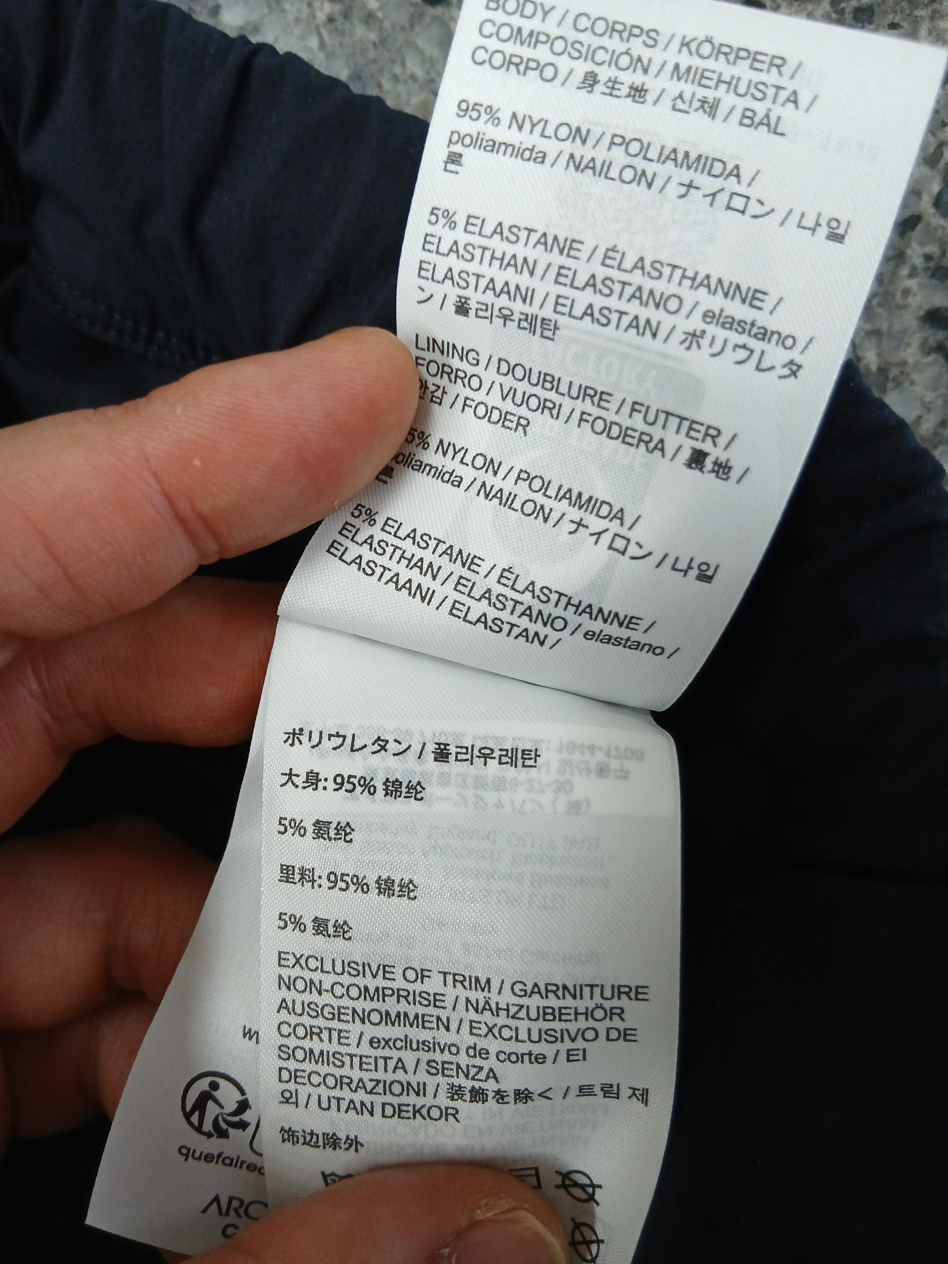 Arc'teryx Konseal Pants Black 착용 스타일 - 5