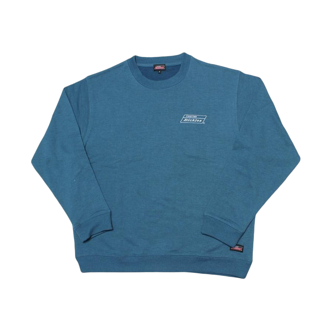 제뉴인 디키즈 플리스 백 프린트 스웨트셔츠 블루(Genuine Dickies Fleece Back Print Sweatshirt Blue)