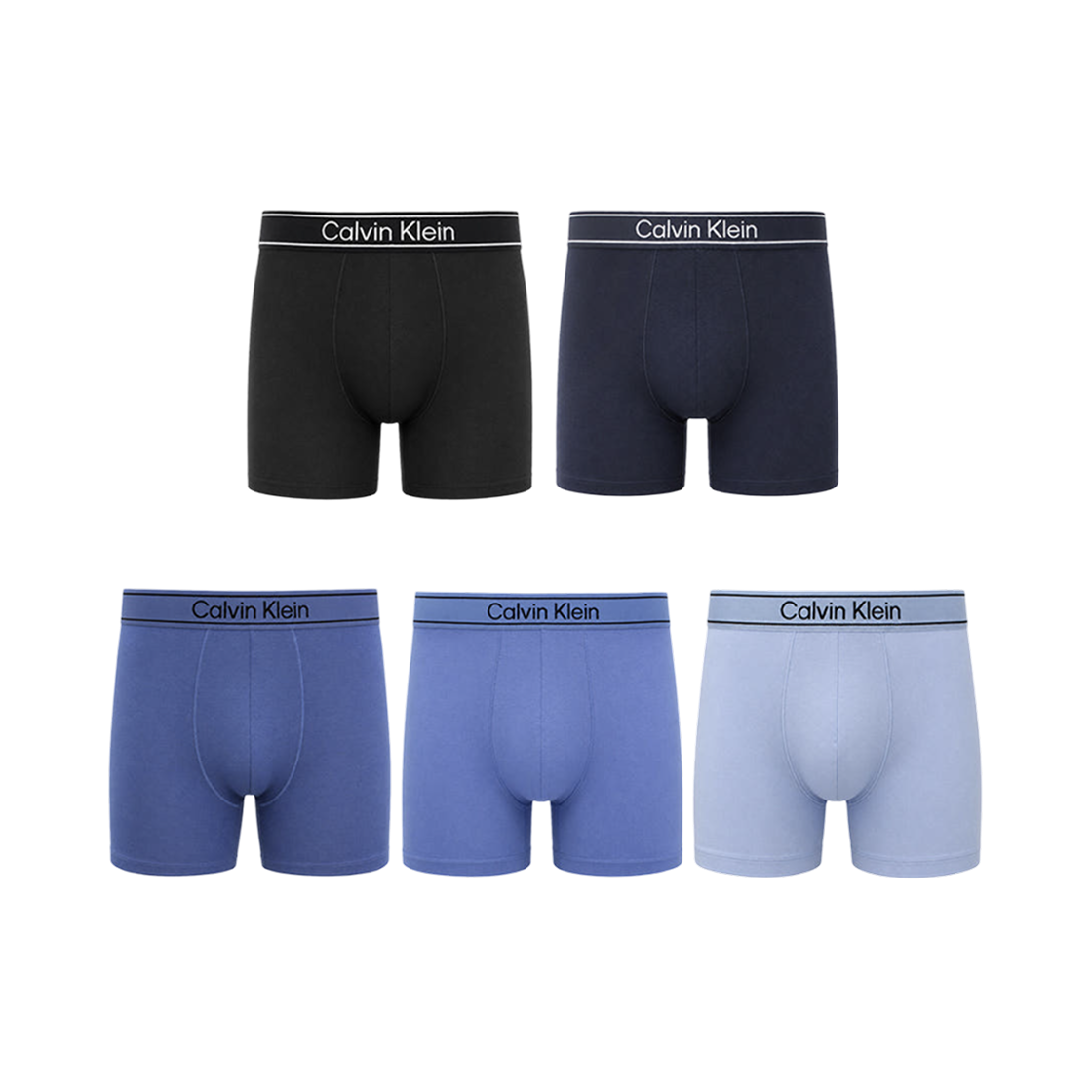 NP2843O420 Calvin Klein Viscose Blend 5-pack Boxer Brief Multicolor