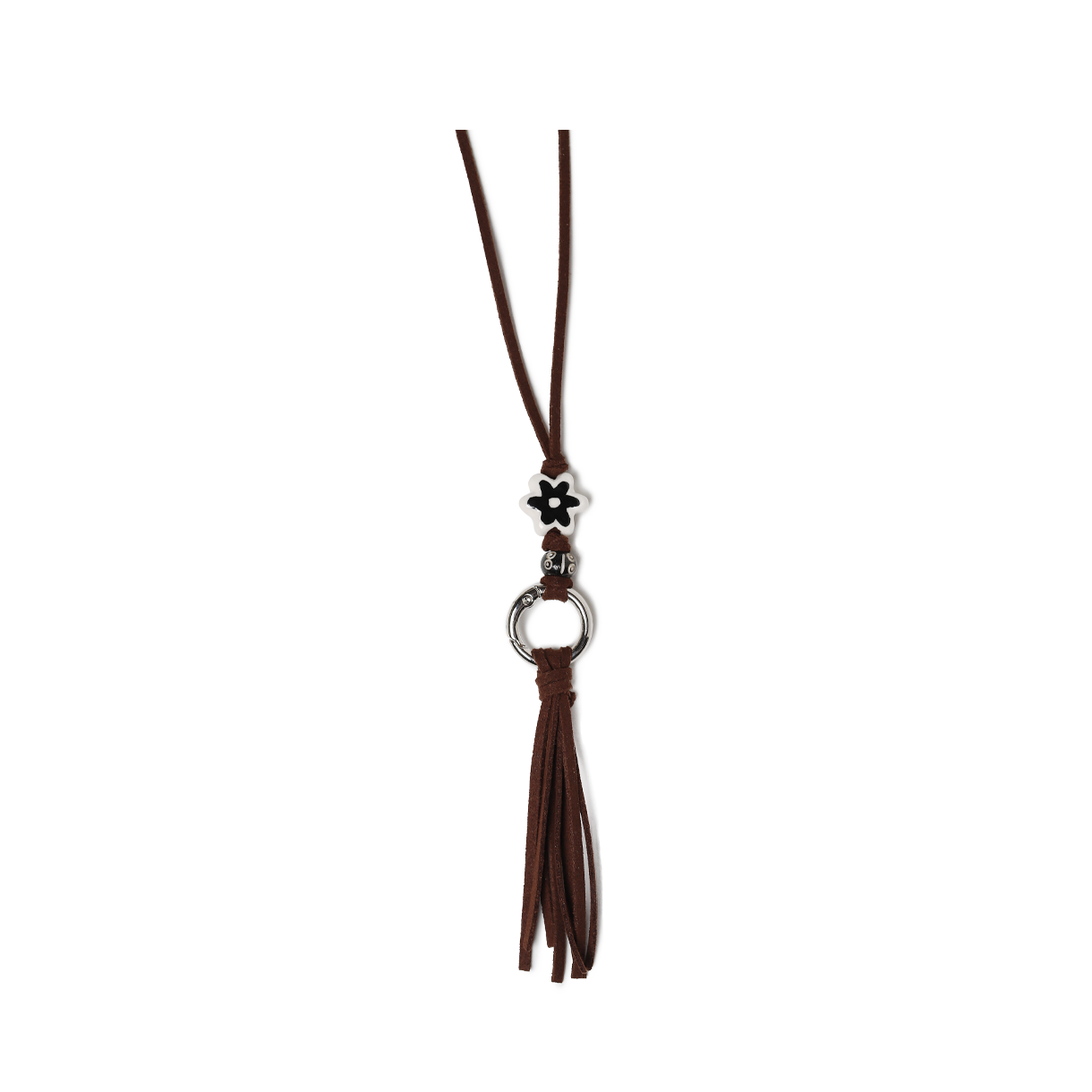 홀리데이 비지터 여행자의 태슬 목걸이 - 플라워(HOLIDAY VISITOR Traveler's Tassel Necklace - Flower) - 1