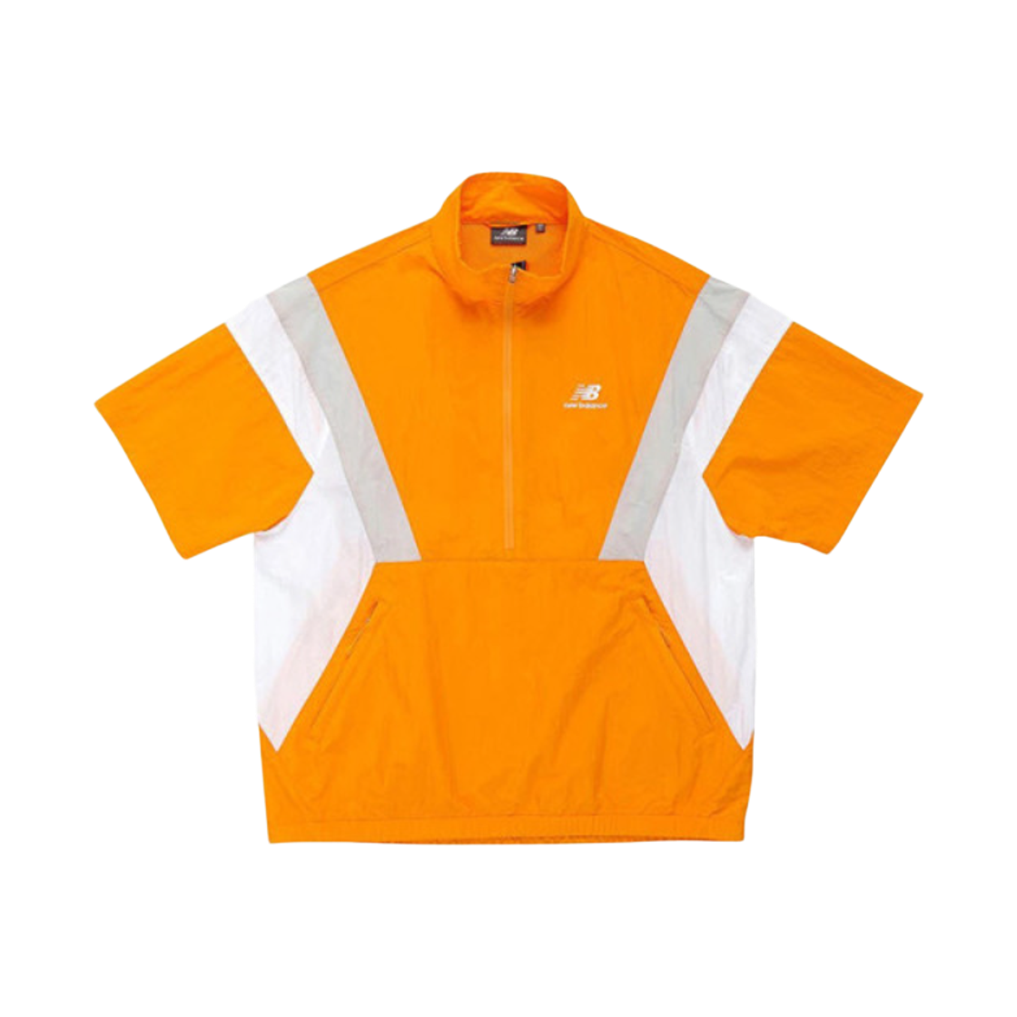 뉴발란스 플라잉 숏슬리브 아노락 라이트 오렌지(New Balance Flying Short Sleeve Anorak Orange) - 1