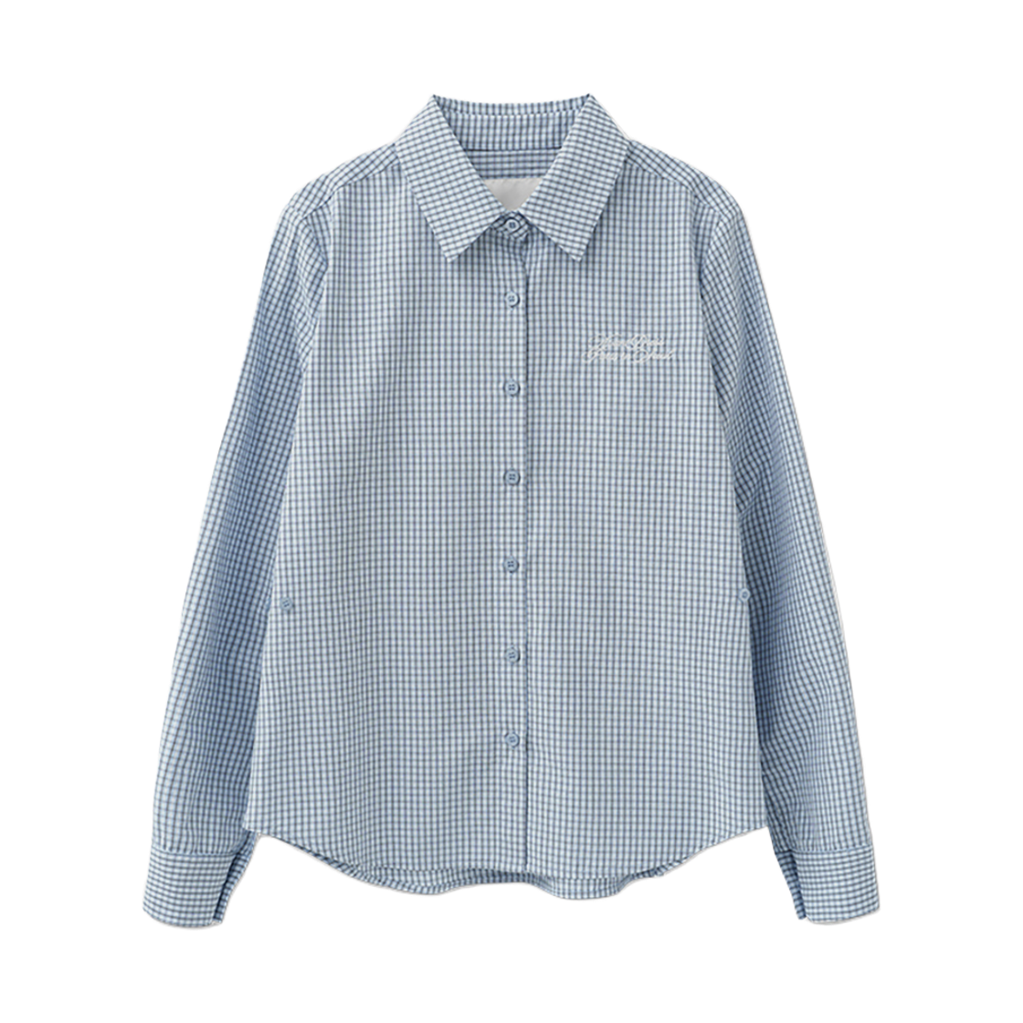 AD61SH02BL Avandress Mirel Check Slimfit Shirt Blue