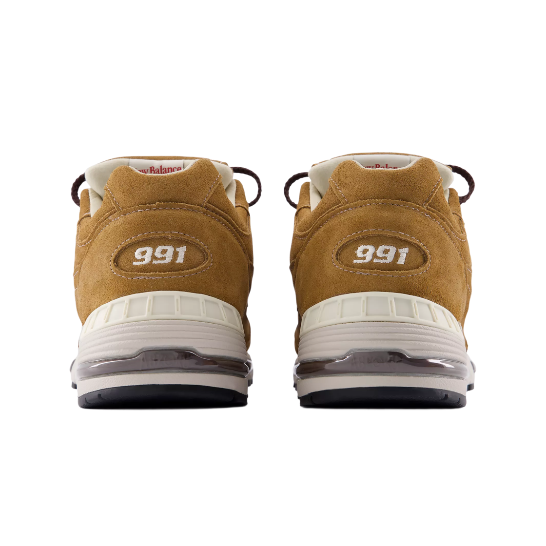 뉴발란스 991v1 메이드 인 UK 럭스 스웨이드 디종 캐슬 월(New Balance 991v1 Made in UK Luxe Suede Dijon Castle Wall) - 3