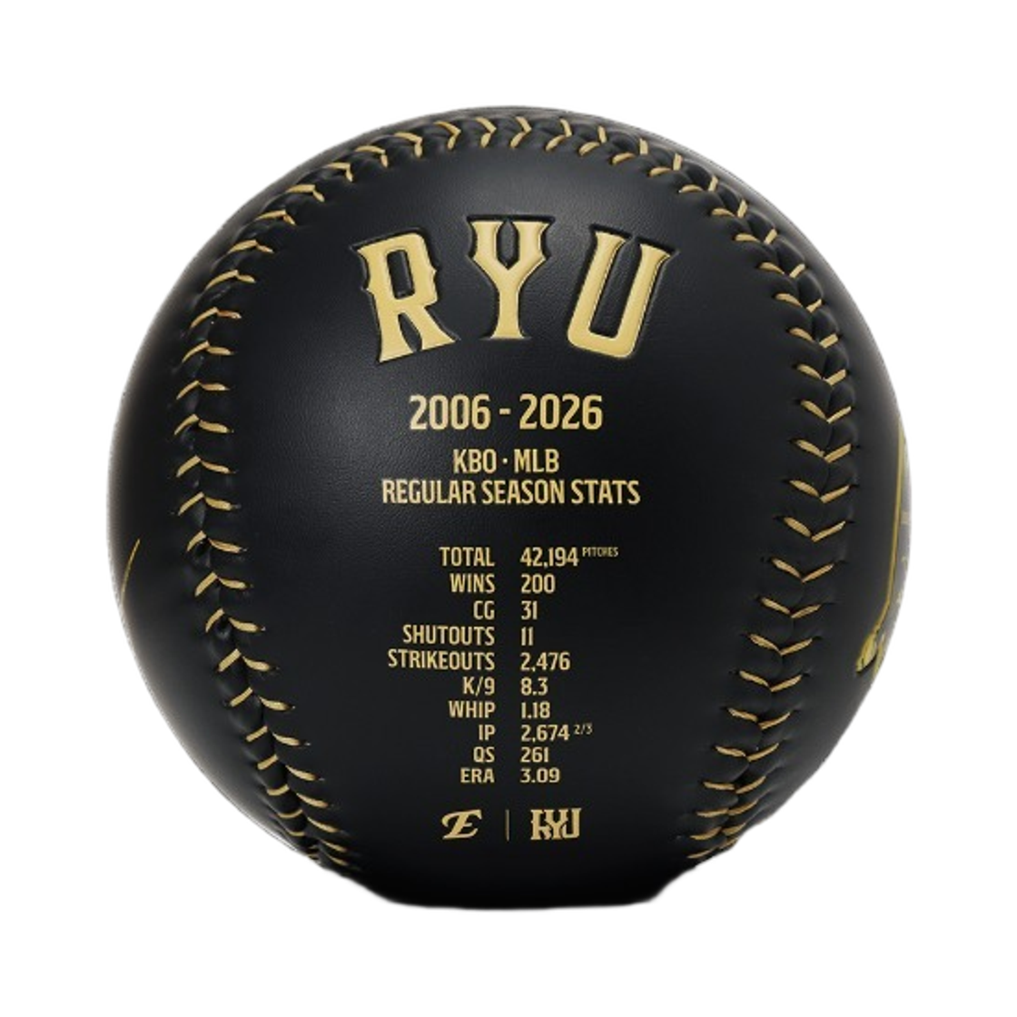 한화 이글스 류현진 200승&1500K 몬스터 대형구(Hanwha Eagles Ryu Hyun Jin 200 Wins & 1500K Monster Baseball) - 1