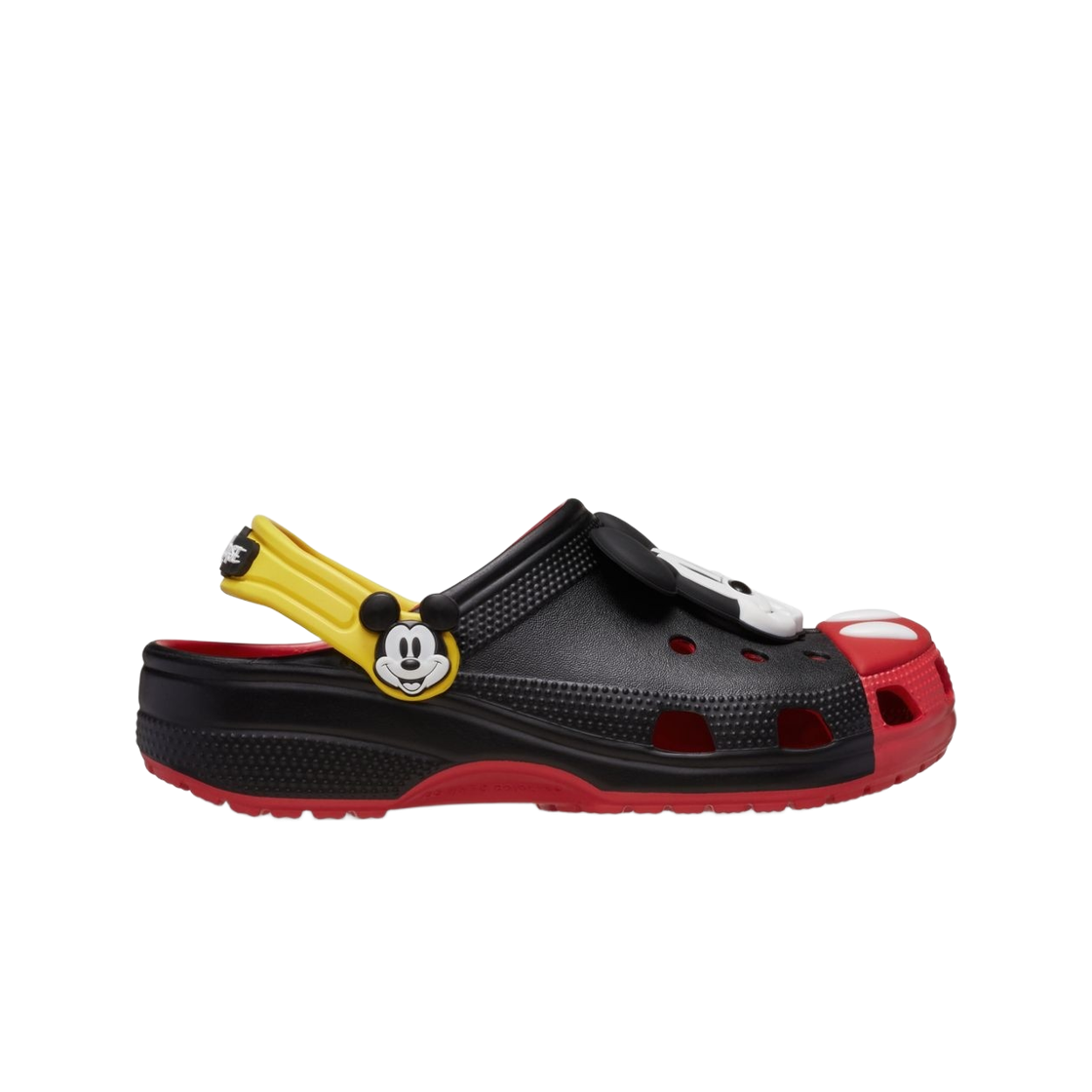 212373-90H (TD) Crocs x Disney Mickey Mouse Classic Clog Multicolor