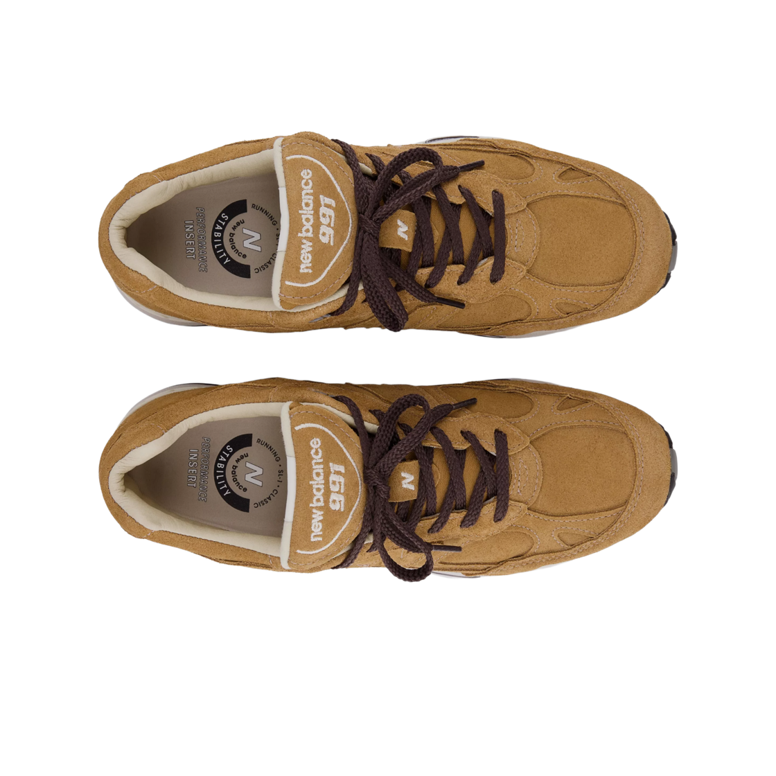 뉴발란스 991v1 메이드 인 UK 럭스 스웨이드 디종 캐슬 월(New Balance 991v1 Made in UK Luxe Suede Dijon Castle Wall) - 2