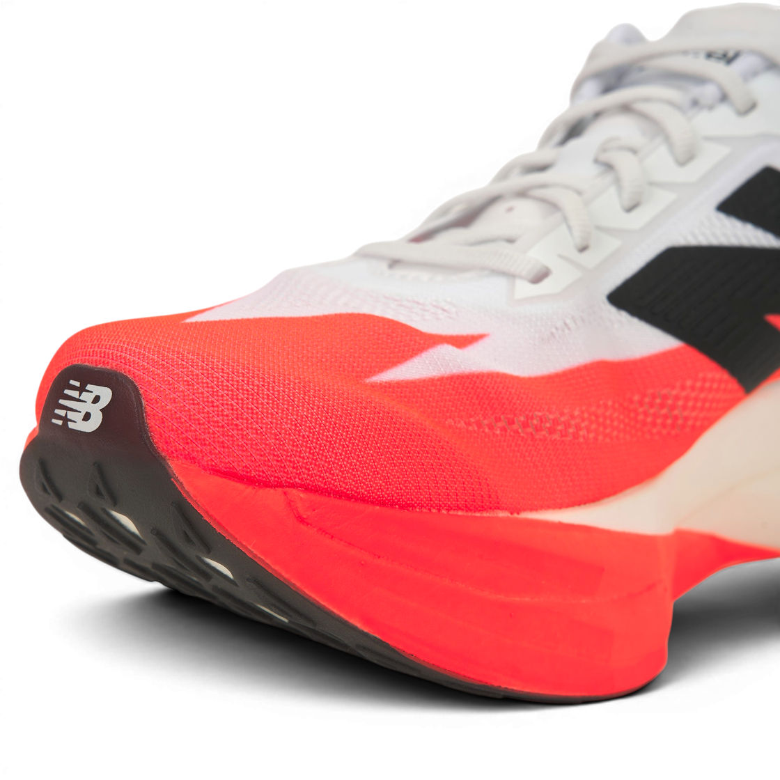 뉴발란스 퓨어셀 SC 엘리트 v5 얼젠트 레드 화이트 블랙 - 2E 와이드(New Balance FuelCell SC Elite v5 Urgent Red White Black - 2E Wide) - 7