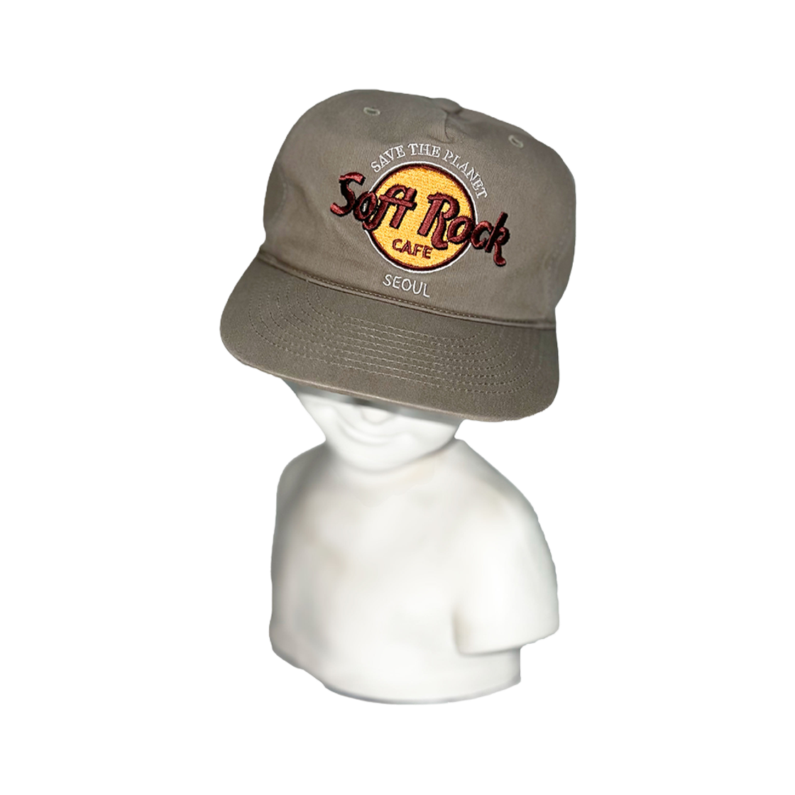 마스컴퍼니 소프트락 캡 차콜(Mascompany Soft Rock Cafe Cap Charcoal) - 3
