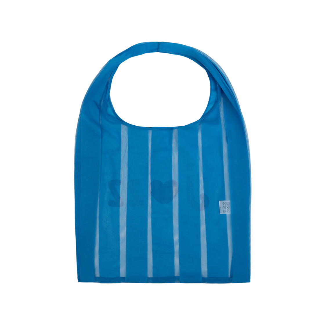 재즈앤바 재즈 러브 비치 메쉬 백 스트라이프 블루(JAZZANDBAR Jazz Love Beach Mesh Bag Stripe Blue) - 3