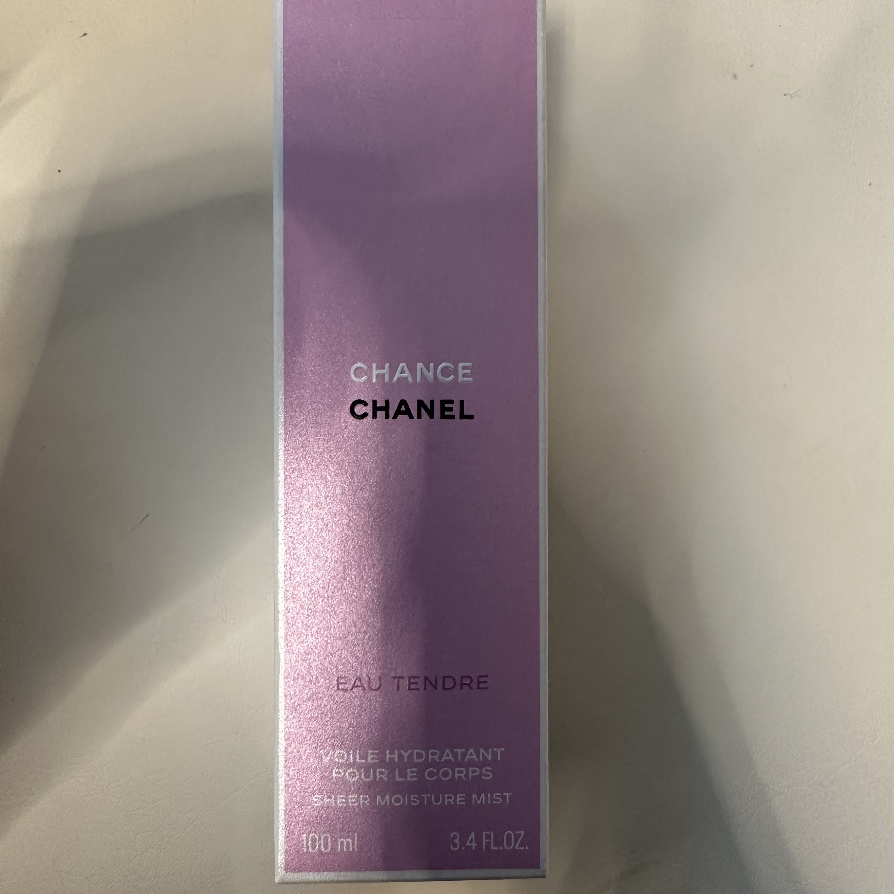 Chanel Chance Eau Tendre Body Moisture Mist 100ml 착용 스타일