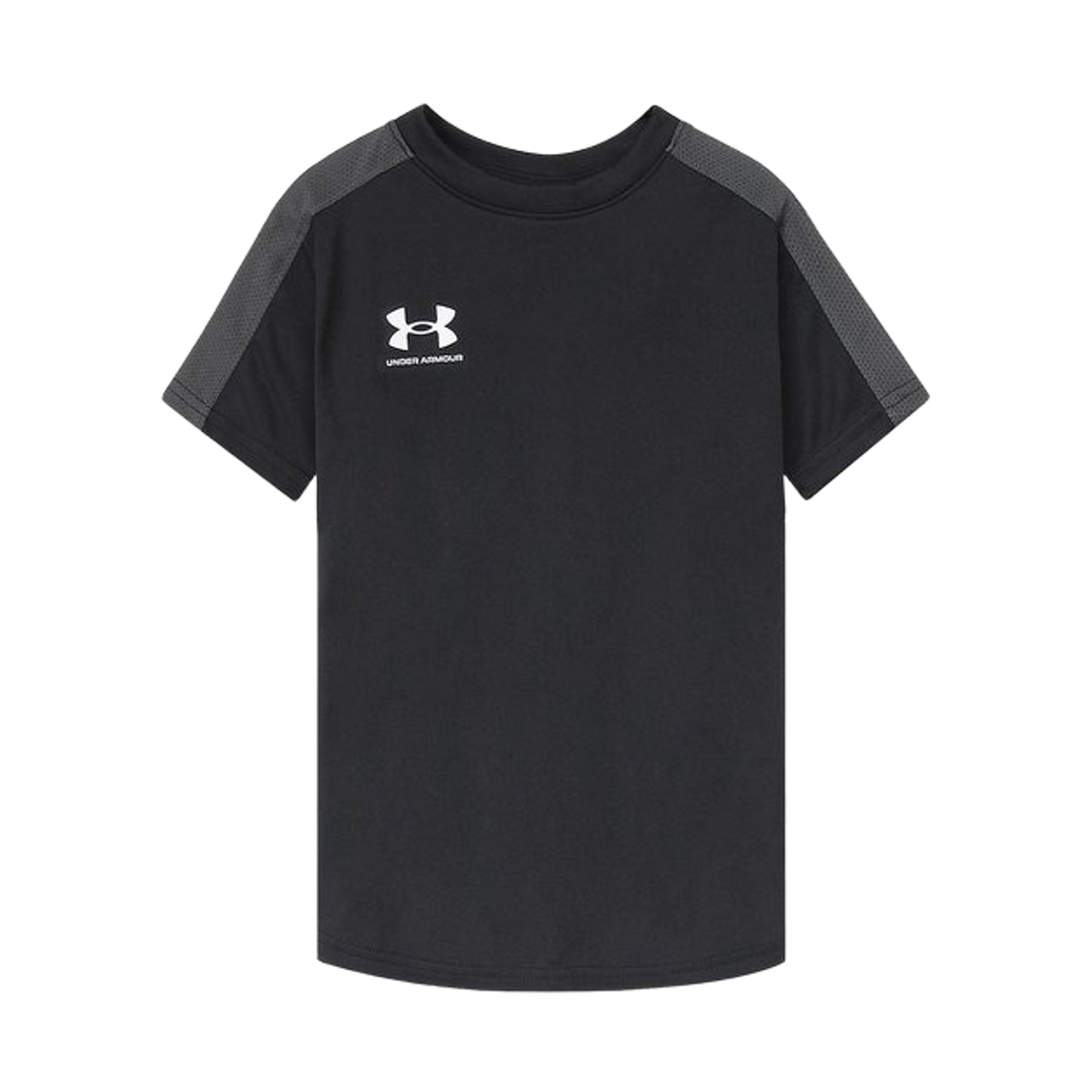 1366494-001 (Kids) Under Armour UA Challenger Training T-Shirt Black White