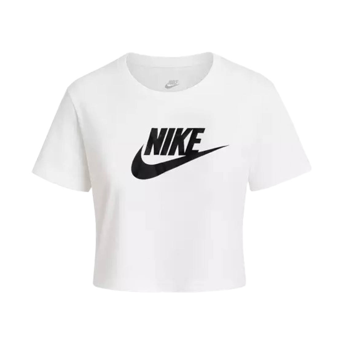 FZ5548-100 (Kids) Nike NSW Cropped T-Shirt White (FZ5548-100)