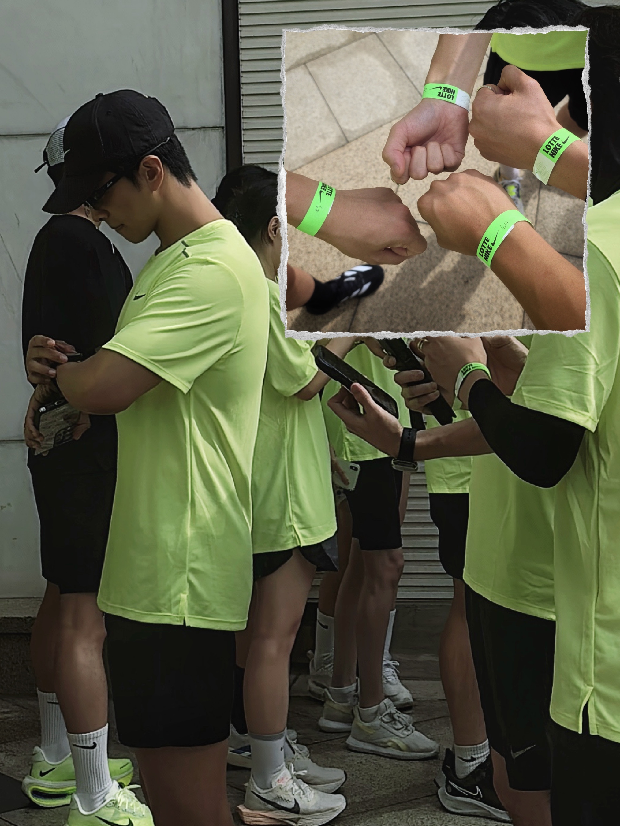Nike Initiator White Obsidian Metallic Cool Grey, Nike Miler Dri-Fit Short Sleeve Running Top Volt Ice Barely Volt - Asia 착용 스타일 - 5
