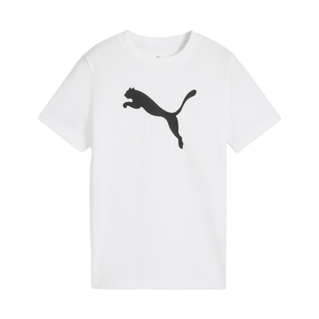 684907-02 (Kids) Puma Essentials Logo T-Shirt White