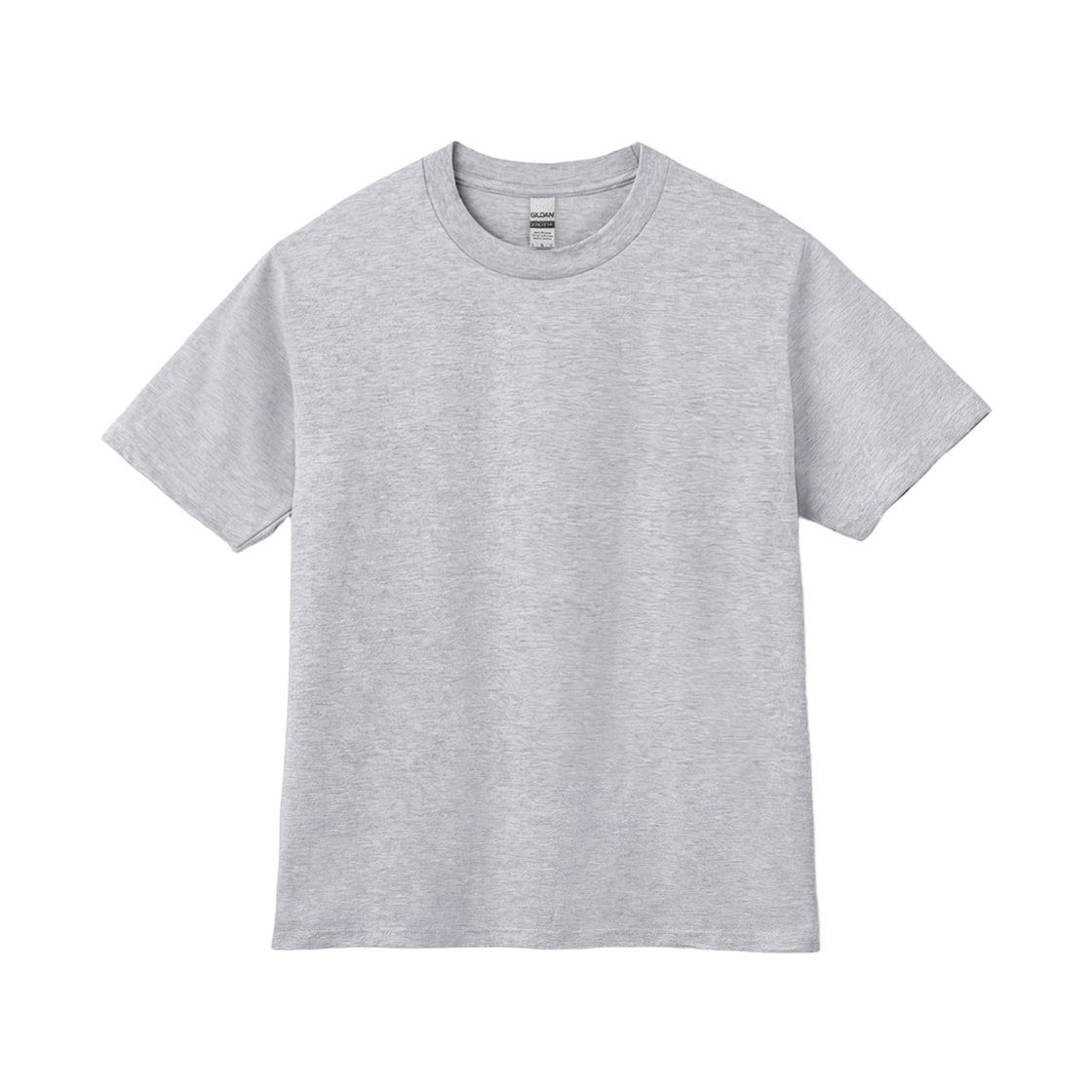 길단 세미 크롭 티셔츠 그레이(Gildan Semi-cropped T-shirt Gray)