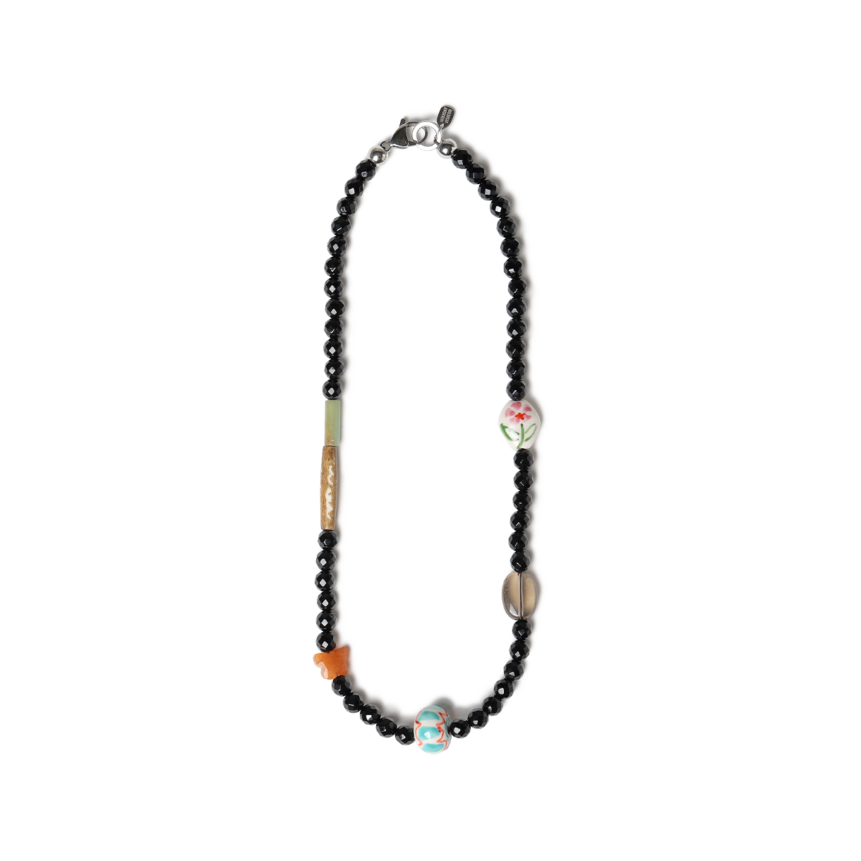 홀리데이 비지터 작은 보석들 목걸이 - 블랙(HOLIDAY VISITOR Little Gems Necklace - Black)