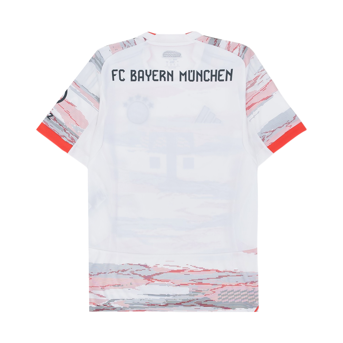 아디다스 FC 바이에른 2025/26 어웨이 저지 화이트 - KR 사이즈 (논 마킹 버전)(Adidas FC Bayern 2025/26 Away Jersey White - KR Sizing (Non Marking Ver.)) - 2