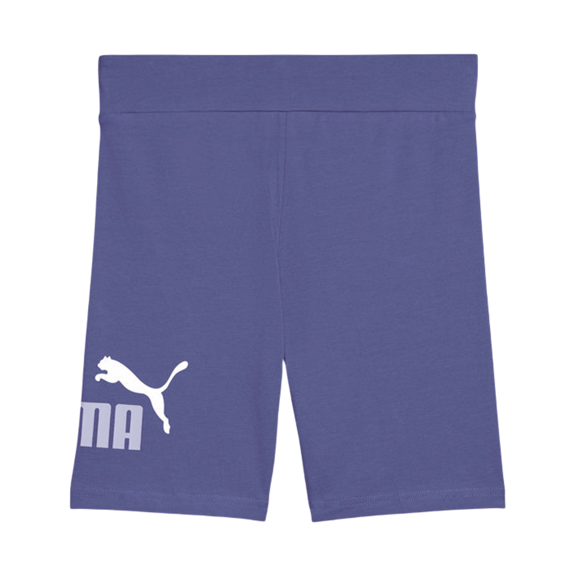 686074-46 (W) Puma Essentials Logo Shorts Purple