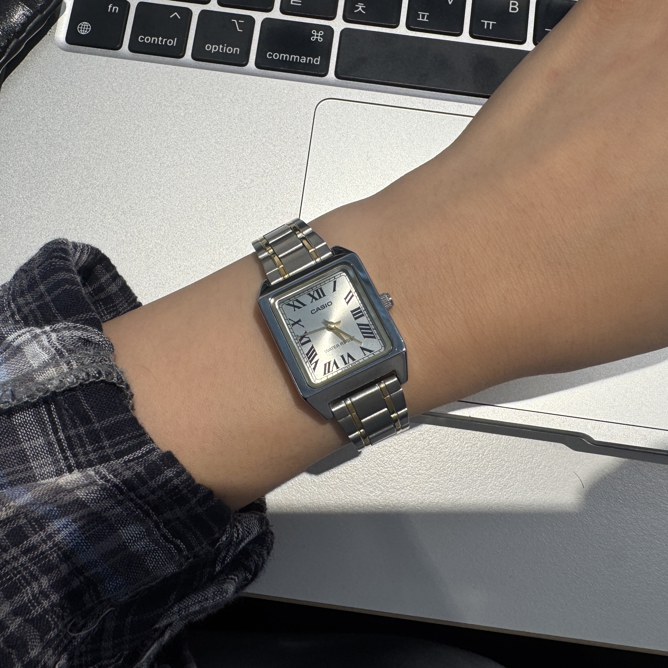 Casio LTP-V007SG-9B 착용 스타일 - 1