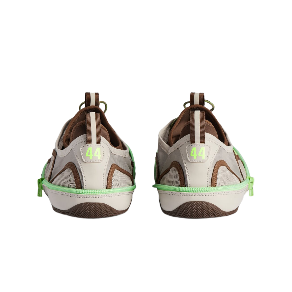 발렌시아가 포켓 그래디언트 스니커즈 베이지 플루오 그린(Balenciaga Pocket Gradient Sneaker Beige Fluo Green) - 2
