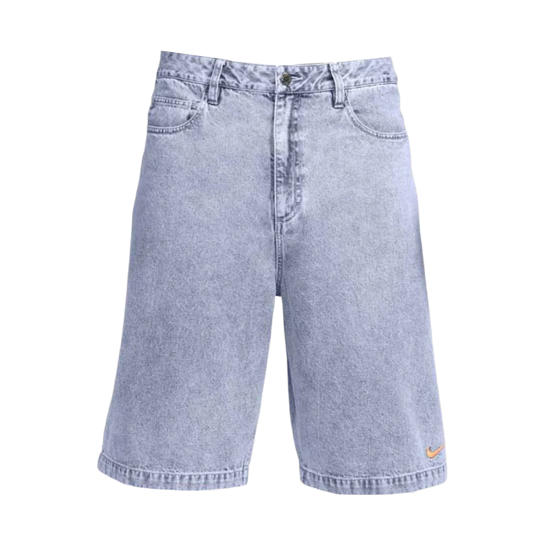 IR8196-485 Nike Your Message Here Indigo Denim Shorts Blue Denim Black - Asia