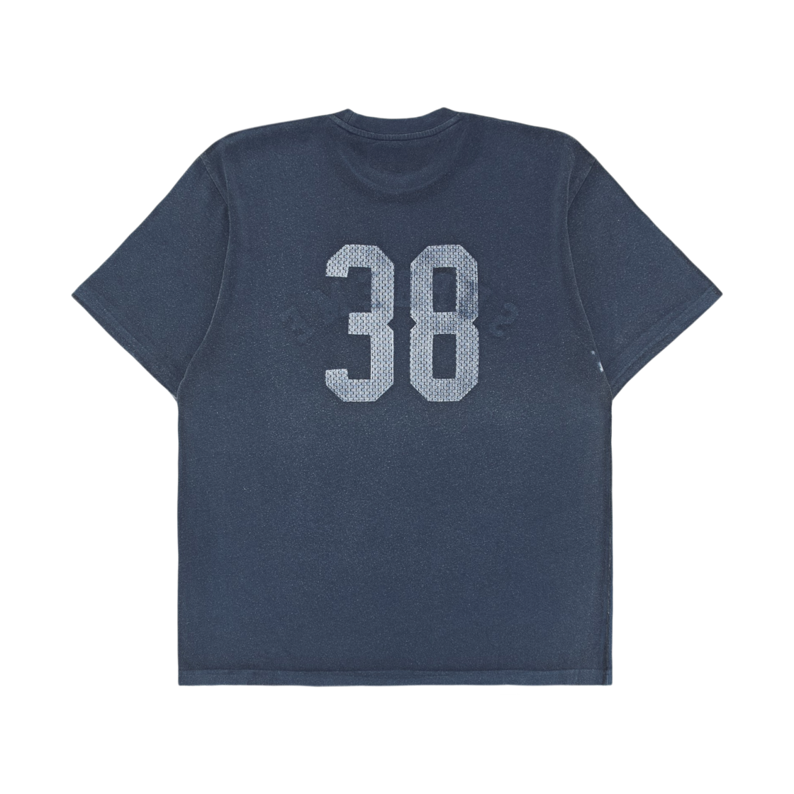 슈프림 오버프린트 숏슬리브 탑 네이비 - 25FW(Supreme Overprint S/S Top Navy - 25FW) - 2