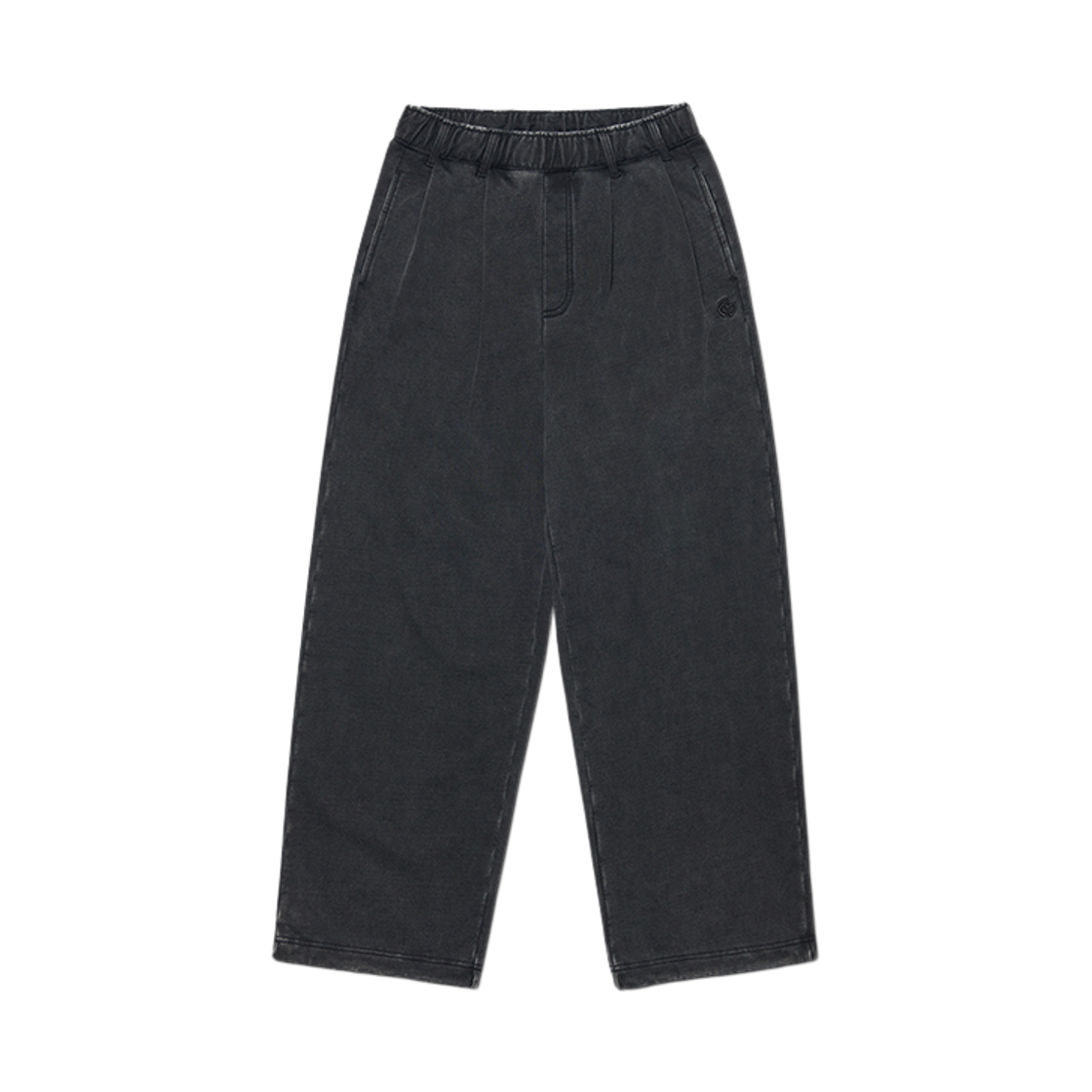 NMWF52TP02WBK NOMANUAL Two Tuck Belted Sweatpants Washed Black
