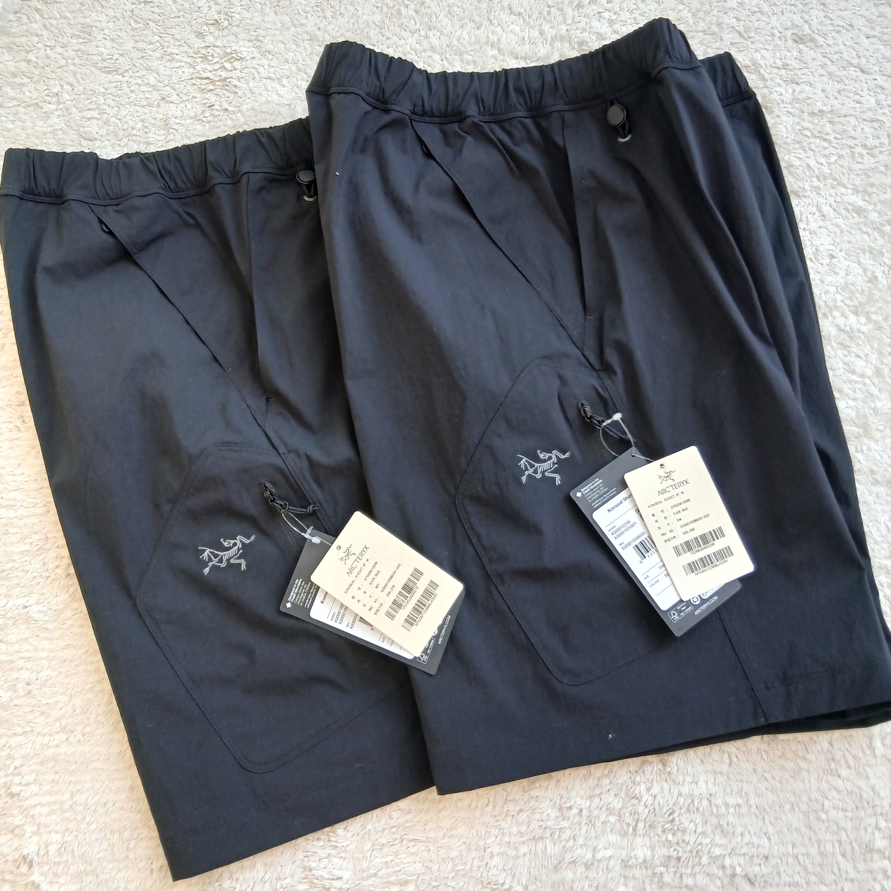 Arc'teryx Konseal Shorts 9 Inch Black, Arc'teryx Konseal Pants Black 착용 스타일 - 4