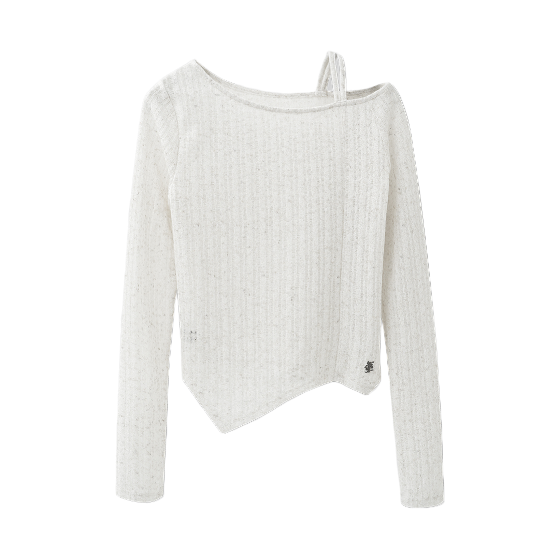 AD61TS11IV Avandress Nita Unbalance Golji Tee Ivory