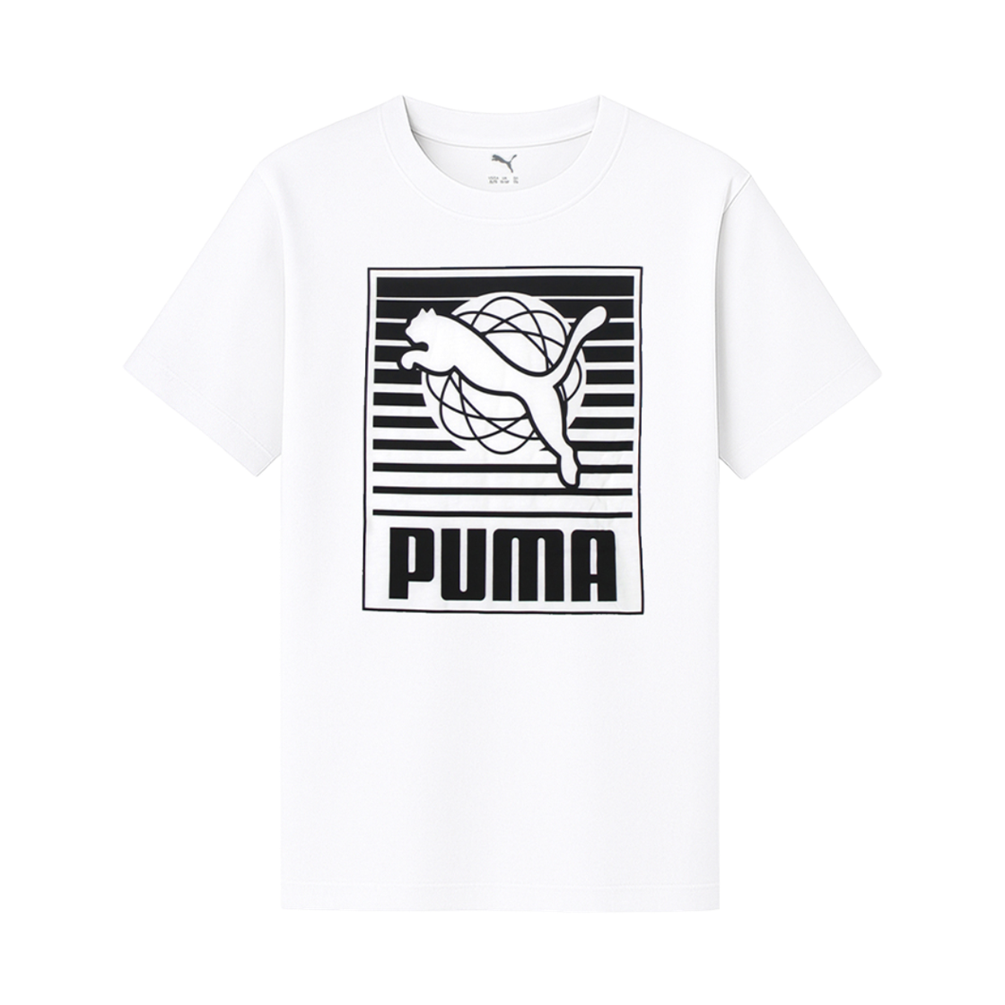 685803-02 (Kids) Puma Graphic T-Shirt White