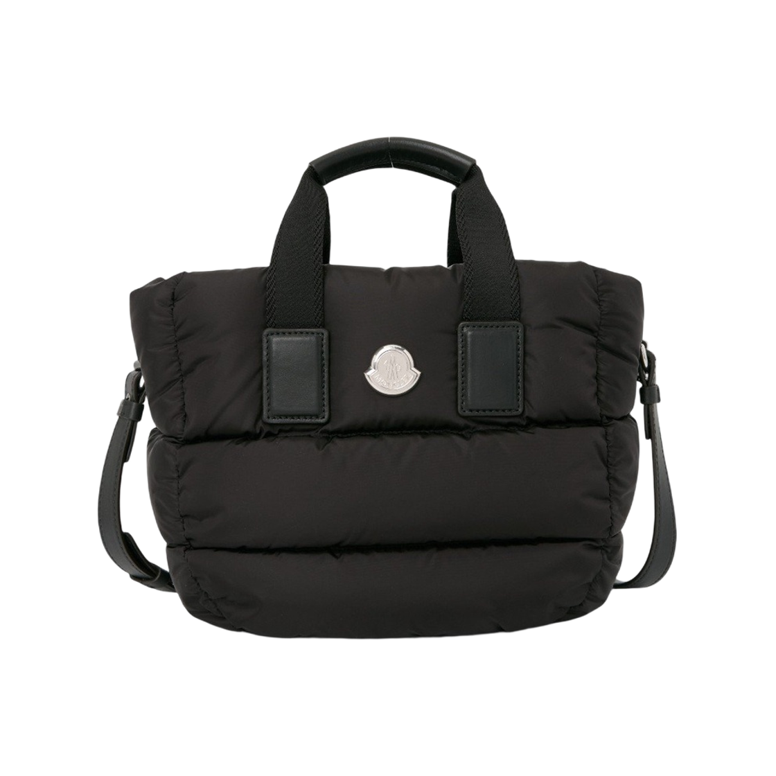 L2-09B-5D00009-M6275-999 Moncler Mini Tote Bag Black - 26FW