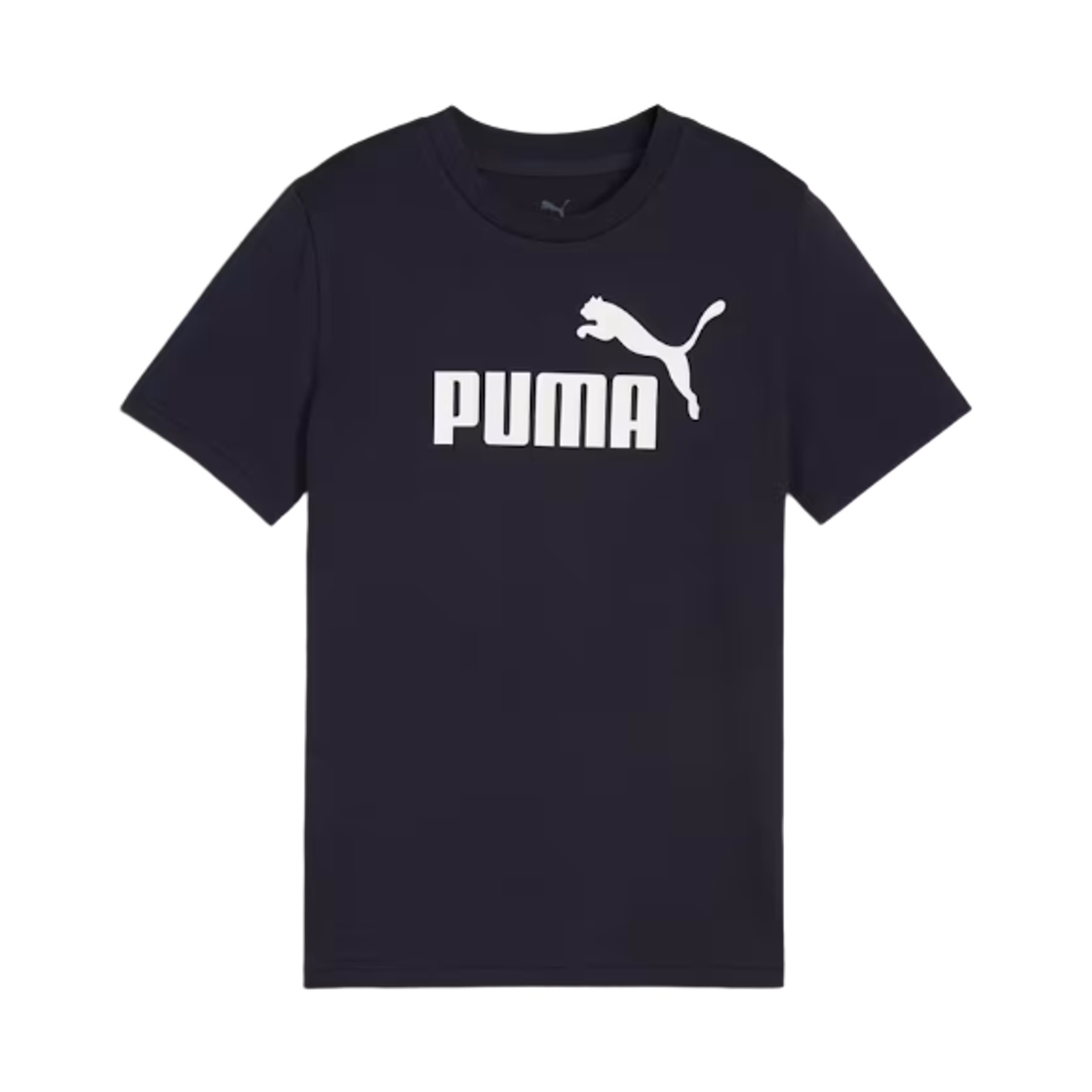 684906-16 (Kids) Puma Essentials No. 1 Logo T-Shirt New Navy