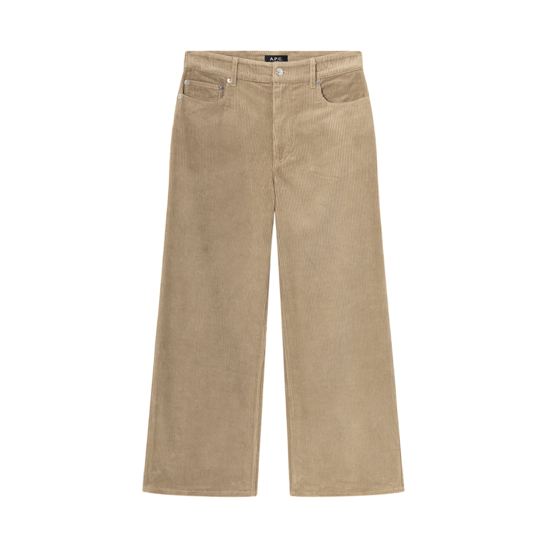 COHBB-F09246-BAA (W) A.P.C. Clyde Jeans Beige