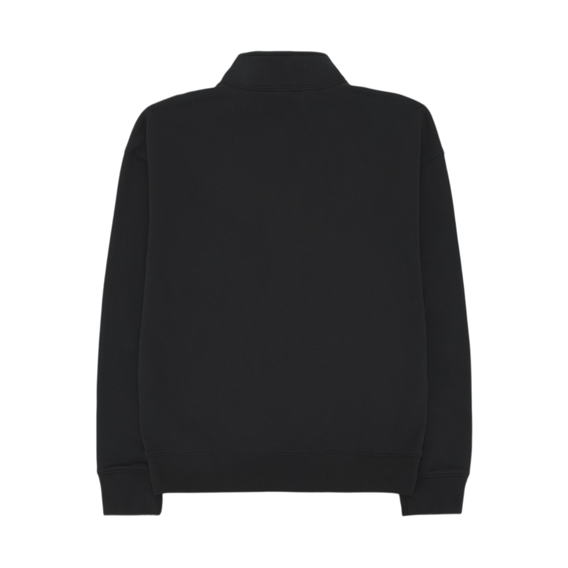 나이키 NRG 솔로 스우시 헤비 웨이트 BB 쿼터 집 탑 블랙 - 아시아(Nike NRG Solo Swoosh Heavy Weight BB Quarter Zip Top Black - Asia) - 2