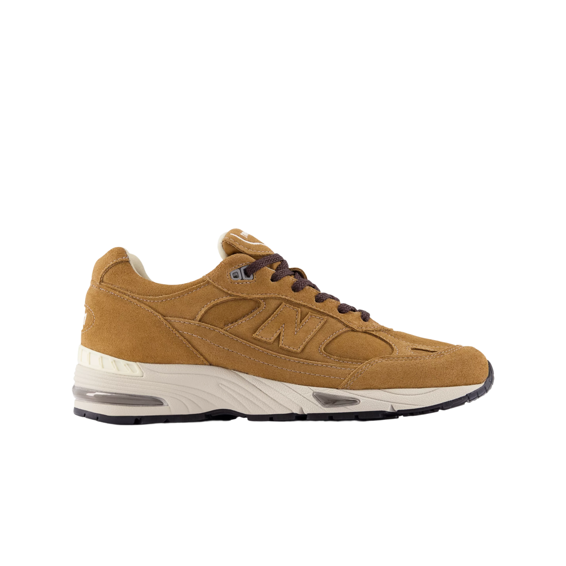 M991CM1 New Balance 991v1 Made in UK Luxe Suede Dijon Castle Wall