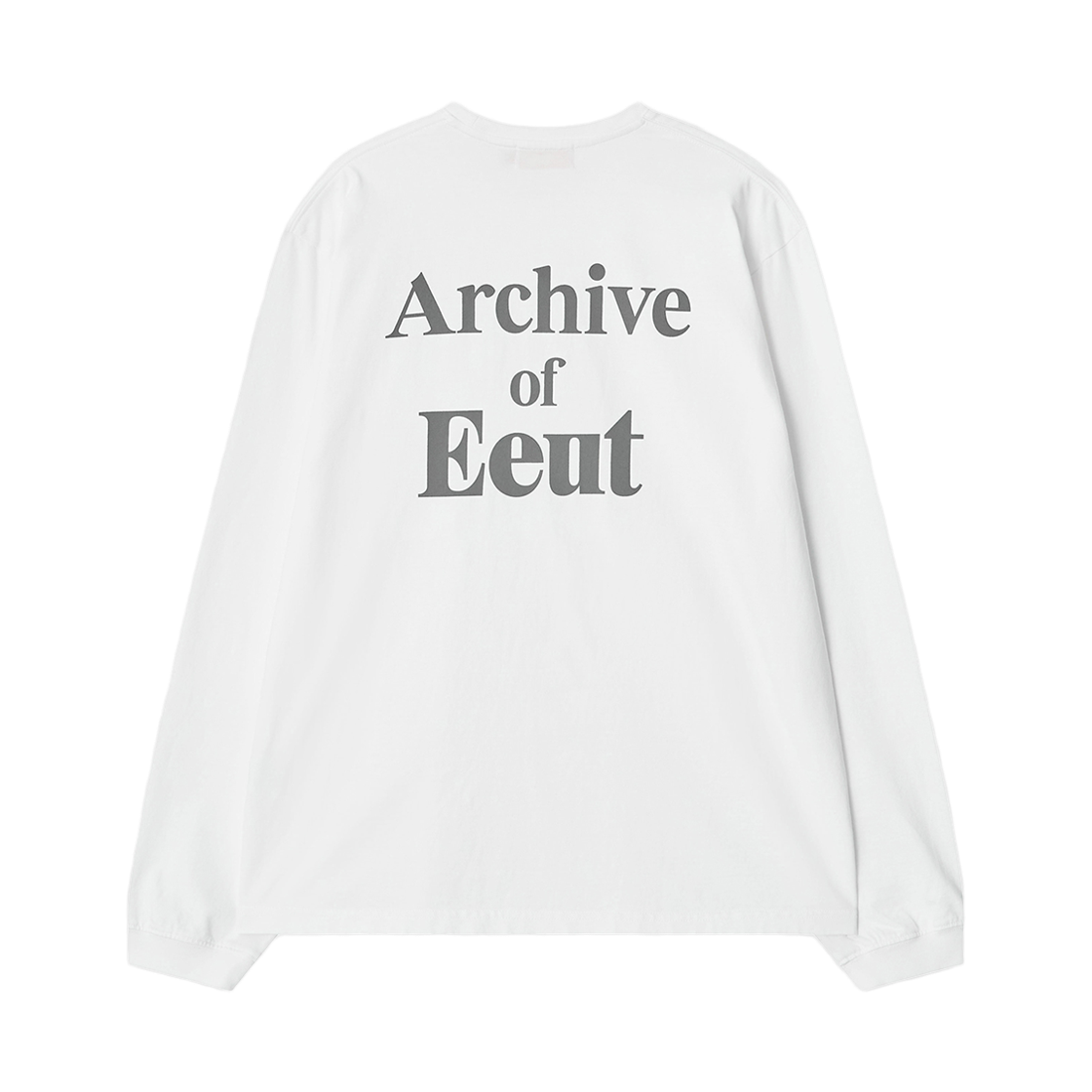 이우트 피그먼트 다이드 롱 슬리브 화이트(EEUT Pigment Dyed Long Sleeve White) - 2