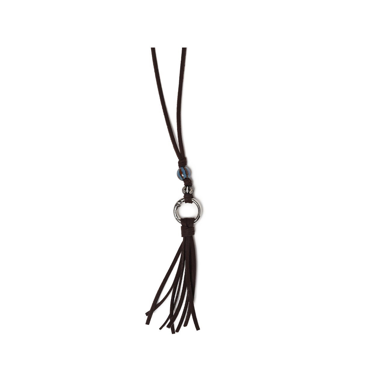 홀리데이 비지터 여행자의 태슬 목걸이 - 블루(HOLIDAY VISITOR Traveler's Tassel Necklace - Blue)