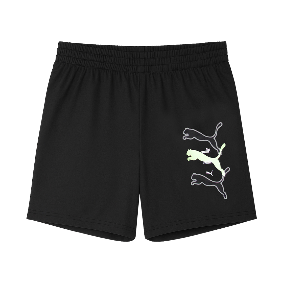 684673-01 Puma Essentials Logo Lab 2 Shorts Black