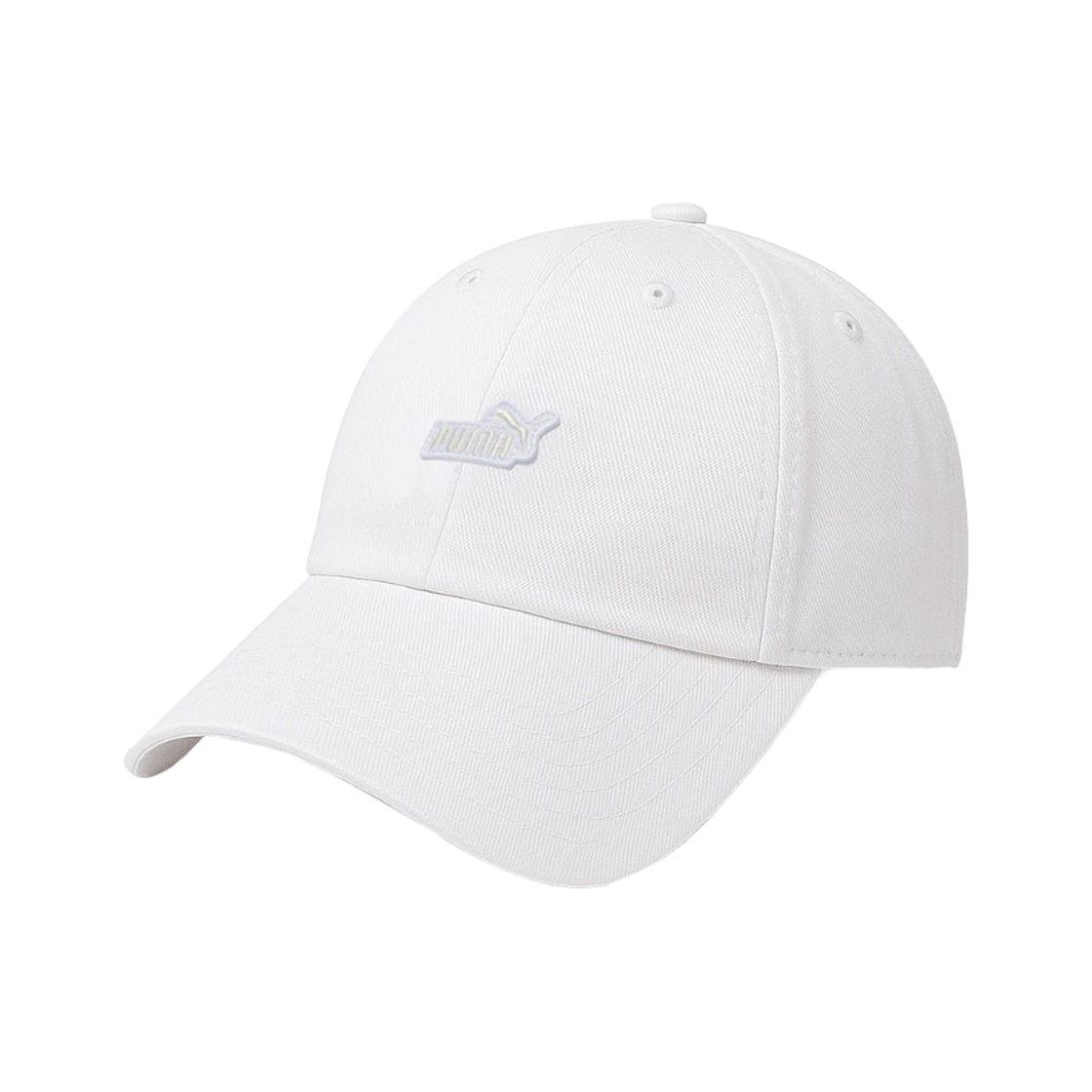 025997-02 Puma Essentials No.1 Logo Patch Baseball Cap White