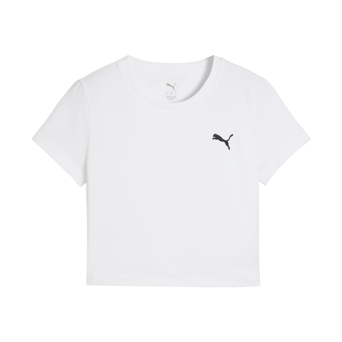 629745-02 (W) Puma Wardrobe Essentials Baby T-Shirt White